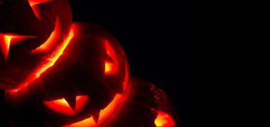 Halloween pumpkins siyah