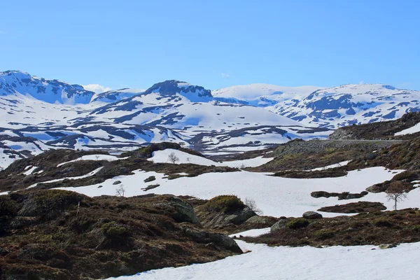 Valle de primavera paisaje — Foto de Stock