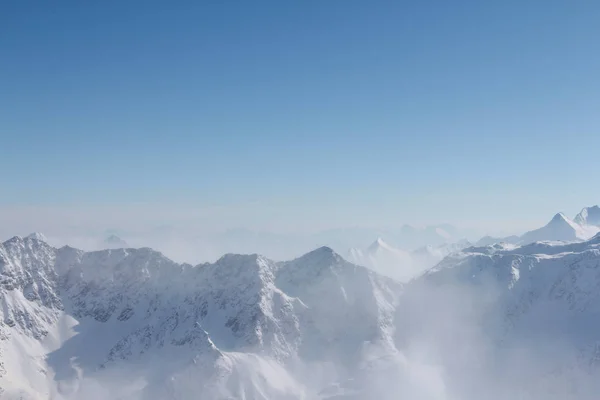 Winter mountains in Soelden — Stock Photo, Image