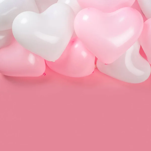 Valentine day heart balloons — Stock Photo, Image