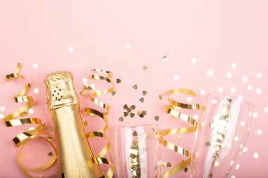 Sevgililer günü şampanya