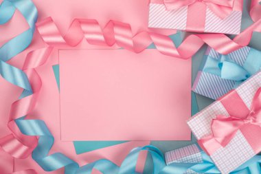 Sevgililer günü pembe arka plan