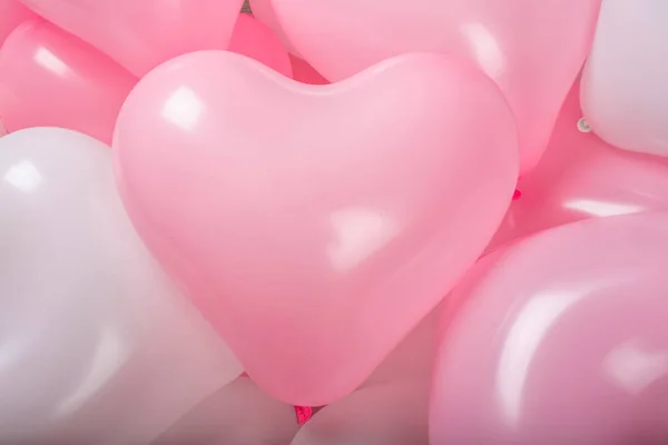 Valentine day heart balloons — Stock Photo, Image