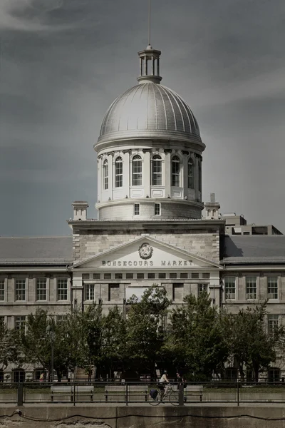 Marche bonsecours in Montreal stad — Stockfoto