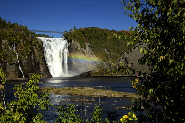 Montmorency vattenfall i Quebec — Stockfoto