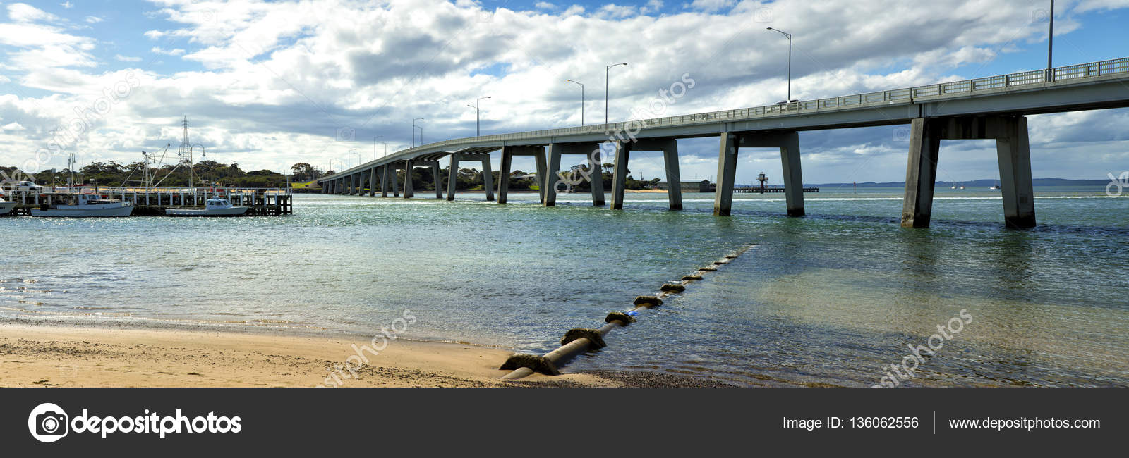 Bridge at San Remo, Australia — Stock Photo © pinkcandy 136062556