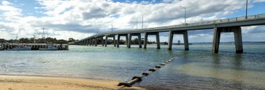 Bridge at San Remo, Australia clipart