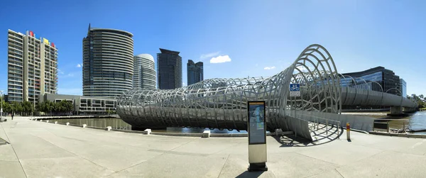 Webb most w Melbourne — Zdjęcie stockowe