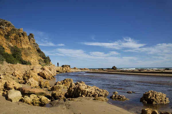 Plaża w Alreys inlet, Stany Zjednoczone Ameryki — Zdjęcie stockowe