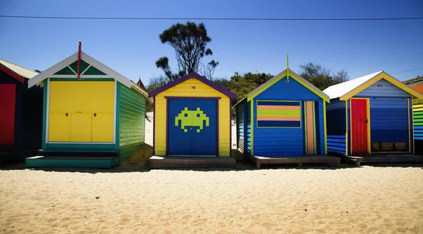 Cajas coloridas en Brighton Australia —  Fotos de Stock