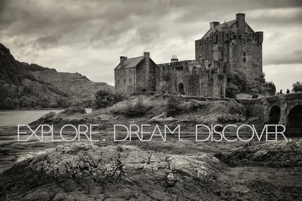 Eilean Donan Castle, Highlands, Scozia — Foto Stock