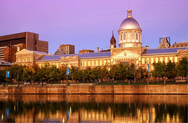 Montreal city early in the morning Stock Photo