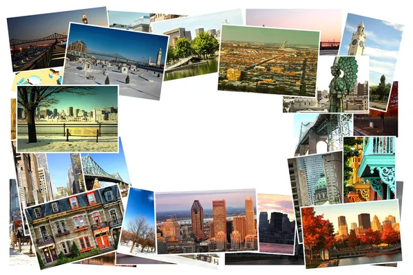 Montreal Collage pictures — Stock Photo, Image