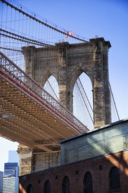 New York 'taki Brooklyn Köprüsü