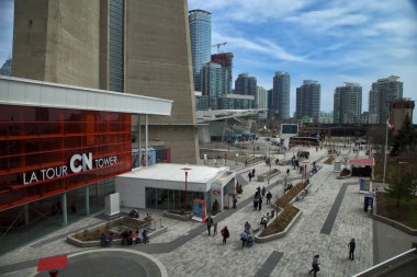 CN Kulesi ve akvaryum Toronto