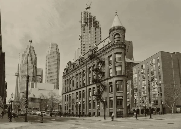 Flatiron bulding em toronto — Fotografia de Stock