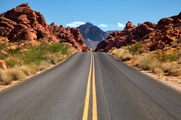 Valley of fire in United States — Stock Photo, Image