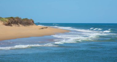 Göl giriş Avustralya'da Beach'de
