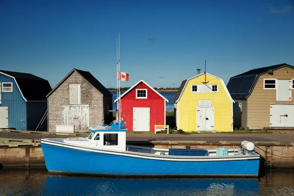 Oyster barns in PEI — Stock Photo, Image