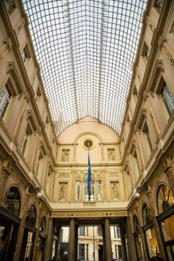 Brüksel, Belçika 'daki Royales Saint-Hubert Galerileri