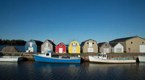 Oyster barns in PEI — Stock Photo, Image