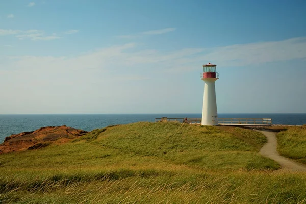 Cap aux meules feneri Magdalen Adası — Stok fotoğraf