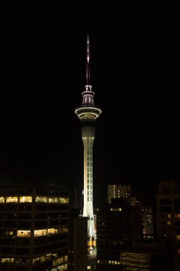 Auckland City gökyüzü kule