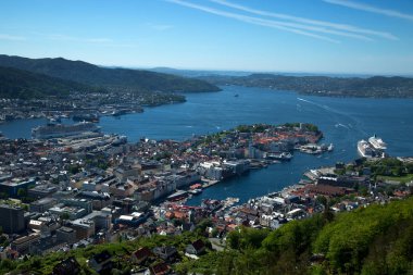 Liman Bergen Norveç'te