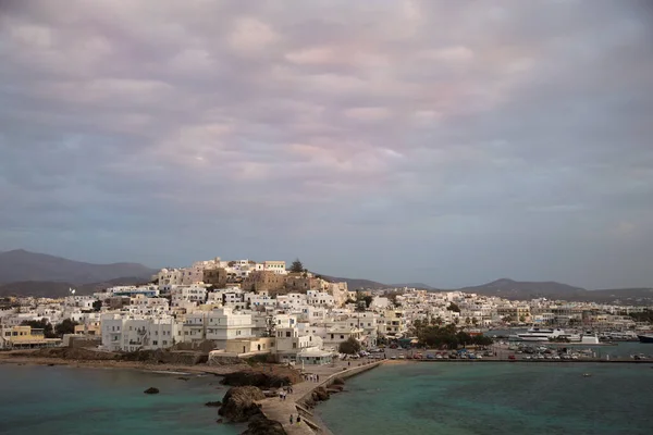 Bella Vista Naxos Isola Greca Più Grande Delle Cicladi Suo — Foto Stock