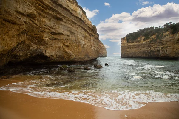 Loch Ard Gorge Victoria Avustralya Daki Port Campbell Ulusal Parkı — Stok fotoğraf