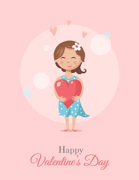 Valentine day card — Stock Vector