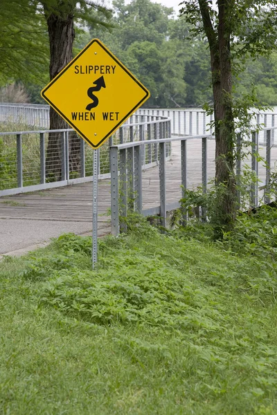 Slippery When Wet Sign