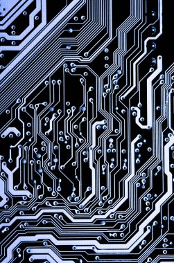 Soyut yakın çekim teknoloji elektronik devrelerin anakart bilgisayar arka plan üzerinde (mantık kurulu, cpu anakart, ana kurulu, sistem kartına, mobo)
