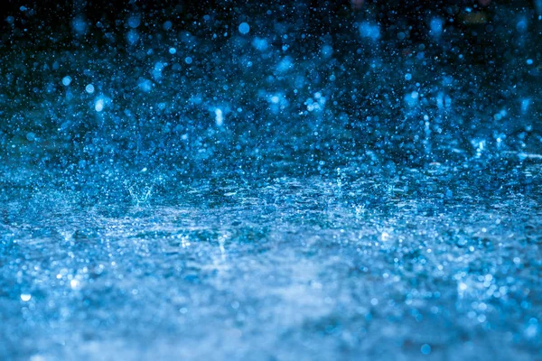 Regen Bokeh Hintergrund, kreisförmige Fakula, abstrakt, abstrakt bunt defokussiert — Stockfoto