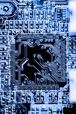  Teknoloji elektronik devrelerin anakart bilgisayar arka plan üzerinde (mantık kurulu, cpu anakart, ana kurulu, sistem kartına, mobo yakın çekim)
