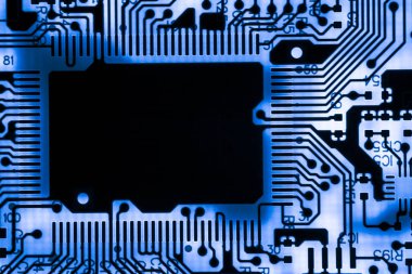  Teknoloji elektronik devrelerin anakart bilgisayar arka plan üzerinde (mantık kurulu, cpu anakart, ana kurulu, sistem kartına, mobo yakın çekim)