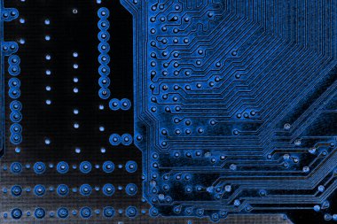 Soyut yakın çekim teknoloji elektronik devrelerin anakart bilgisayar arka plan üzerinde (mantık kurulu, cpu anakart, ana kurulu, sistem kartına, mobo)
