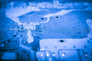 Soyut yakın çekim teknoloji elektronik devrelerin anakart bilgisayar arka plan üzerinde (mantık kurulu, cpu anakart, ana kurulu, sistem kartına, mobo)