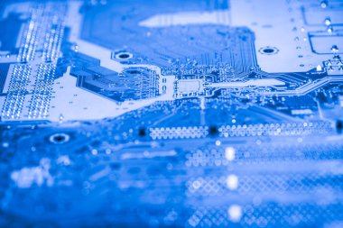 Soyut yakın çekim teknoloji elektronik devrelerin anakart bilgisayar arka plan üzerinde (mantık kurulu, cpu anakart, ana kurulu, sistem kartına, mobo)