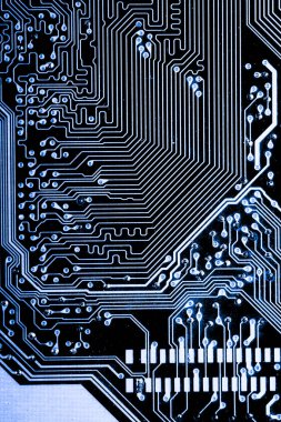 Abstract, teknoloji elektronik devrelerin anakart bilgisayar arka plan üzerinde (mantık kurulu, cpu anakart, ana kurulu, sistem kartına, mobo yakın çekim)