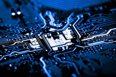 Abstract, teknoloji elektronik devrelerin anakart bilgisayar arka plan üzerinde (mantık kurulu, cpu anakart, ana kurulu, sistem kartına, mobo yakın çekim)