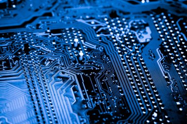 Abstract, teknoloji elektronik devrelerin anakart bilgisayar arka plan üzerinde (mantık kurulu, cpu anakart, ana kurulu, sistem kartına, mobo yakın çekim)