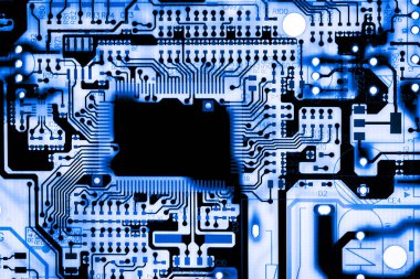 Abstract, teknoloji elektronik devrelerin anakart bilgisayar arka plan üzerinde (mantık kurulu, cpu anakart, ana kurulu, sistem kartına, mobo yakın çekim)