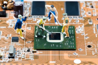 Bitcoin para yakın grafik kartına madencilik, gördüğümüz önemli arka plan bilgisayarın anakart, teknoloji.