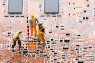 Bitcoin para yakın grafik kartına madencilik, gördüğümüz önemli arka plan bilgisayarın anakart, teknoloji.