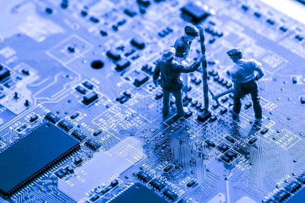 Bitcoin para yakın grafik kartına madencilik, gördüğümüz önemli arka plan bilgisayarın anakart, teknoloji.