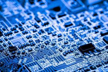 Abstract, elektronik devreler Mainboard teknoloji bilgisayar arka plan üzerinde (mantık kurulu, cpu anakart, ana kurulu, sistem kartına, mobo yakın çekim)