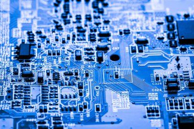 Abstract, elektronik devreler Mainboard teknoloji bilgisayar arka plan üzerinde (mantık kurulu, cpu anakart, ana kurulu, sistem kartına, mobo yakın çekim)