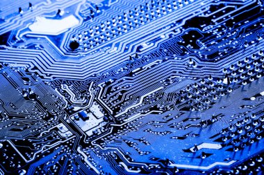 Abstract, elektronik devreler Mainboard teknoloji bilgisayar arka plan üzerinde (mantık kurulu, cpu anakart, ana kurulu, sistem kartına, mobo yakın çekim)