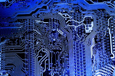 Abstract, elektronik devreler Mainboard teknoloji bilgisayar arka plan üzerinde (mantık kurulu, cpu anakart, ana kurulu, sistem kartına, mobo yakın çekim)